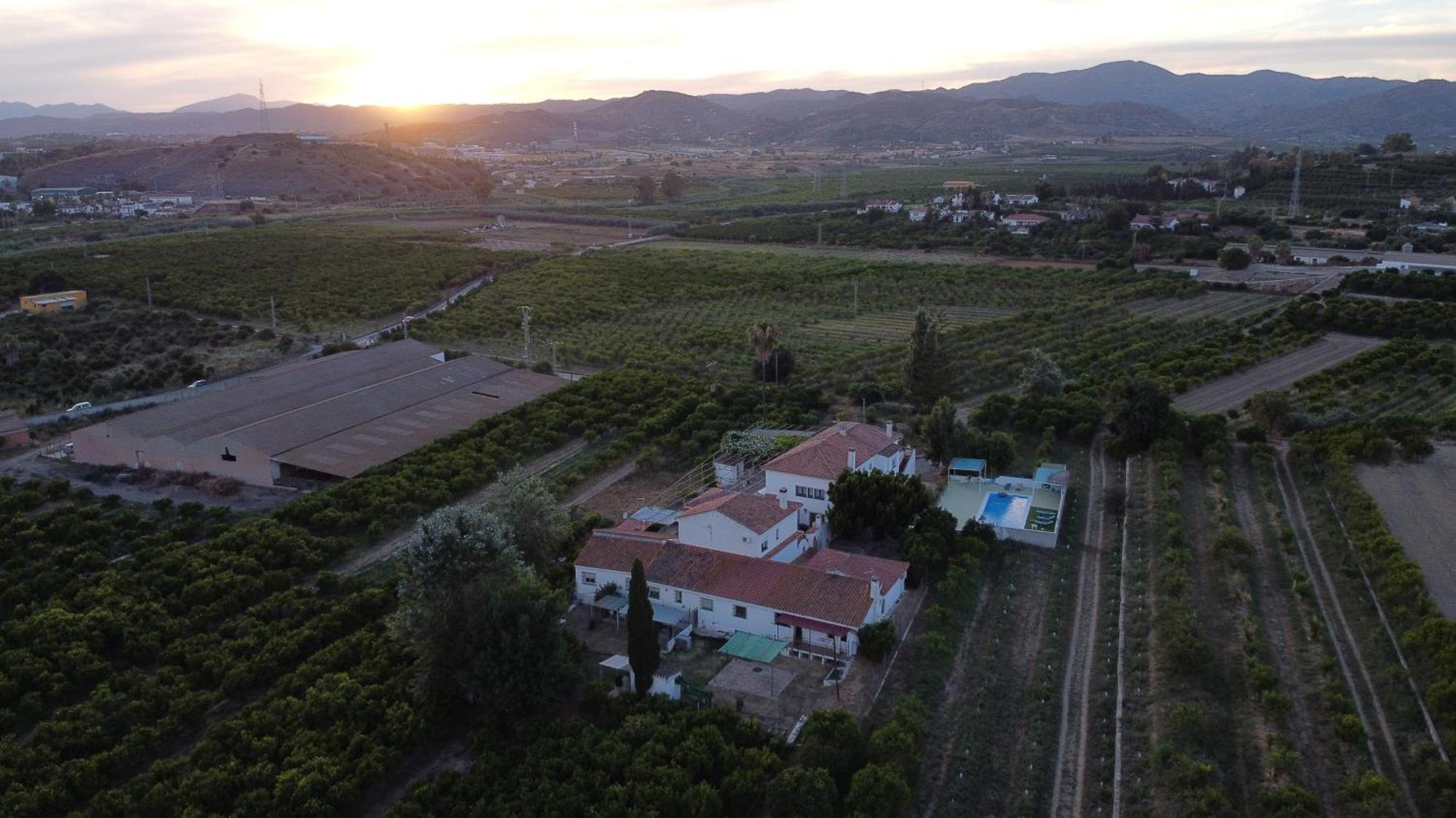 Вилла Complejo Rural Lo Arrabal Малага Экстерьер фото