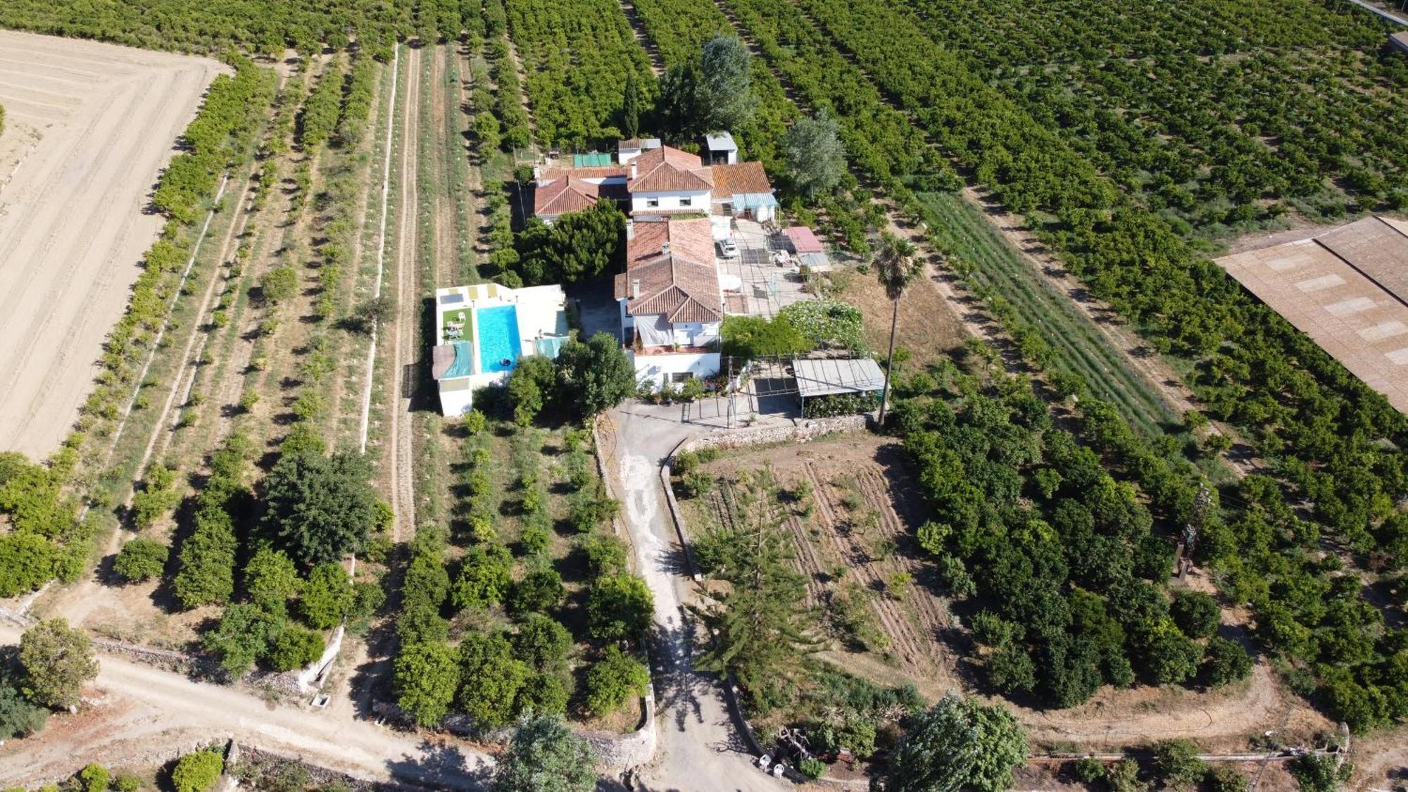 Вилла Complejo Rural Lo Arrabal Малага Экстерьер фото