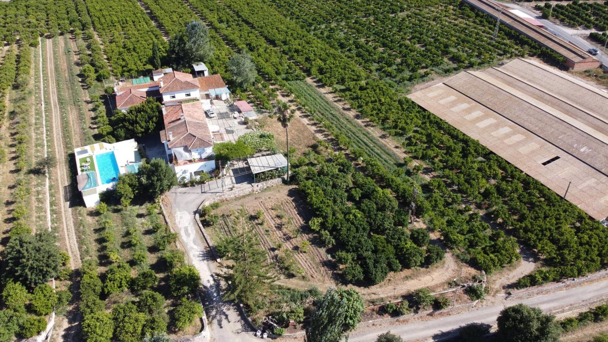 Вилла Complejo Rural Lo Arrabal Малага Экстерьер фото